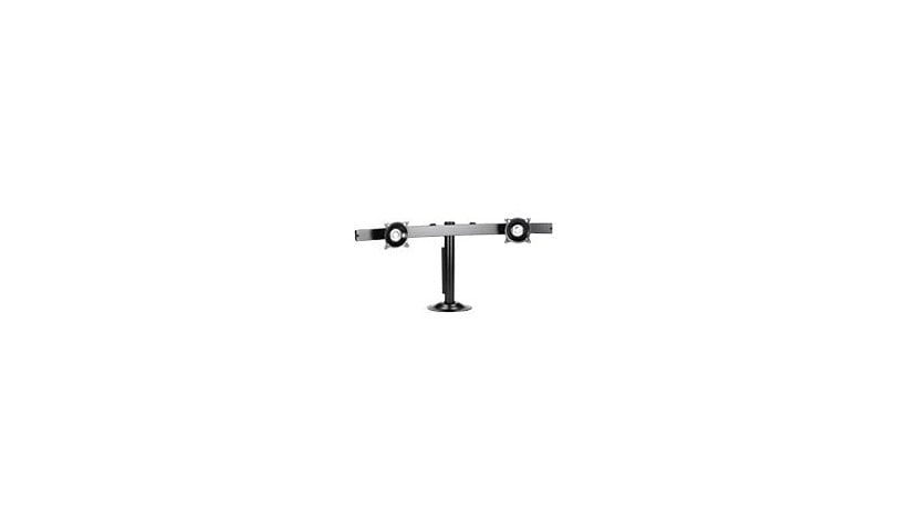 Chief Widescreen Horizontal Dual Monitor Mount - For Displays 10-30" - Black