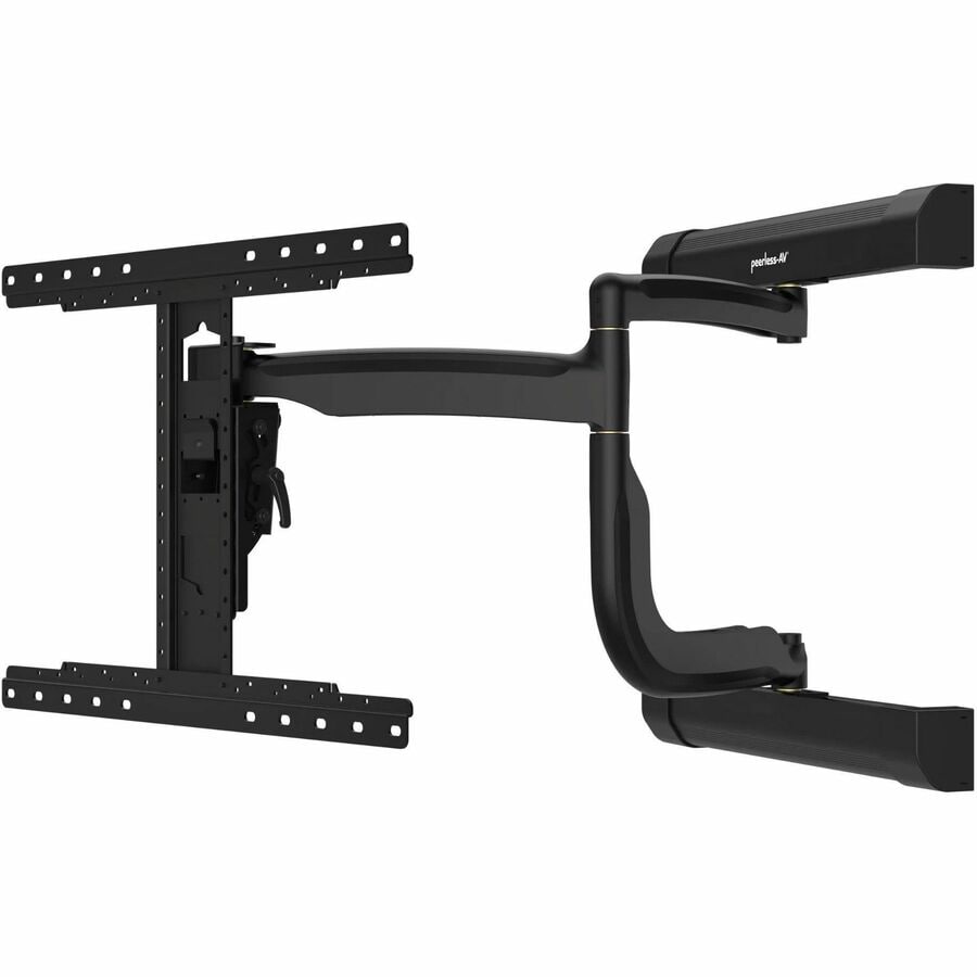 Peerless Universal Full-Motion Plus Wall Mount SA761PU mounting kit - for flat panel - gloss black