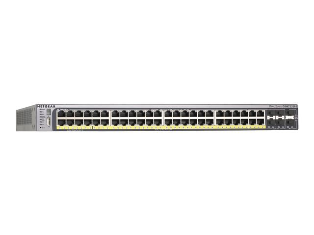 NETGEAR ProSAFE M5300 48-Port Stack GbE PoE Mngd Switch (GSM7252PS-100NAS)