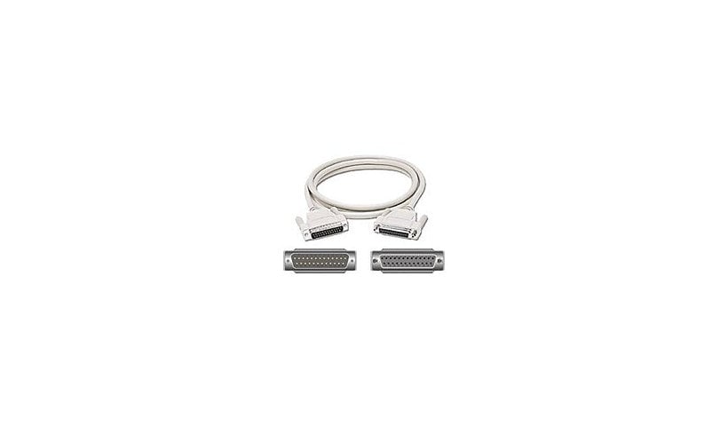 C2G - serial / parallel extension cable - DB-25 to DB-25 - 35 ft