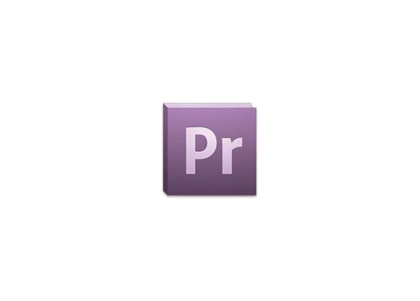 Adobe Premiere Pro - upgrade plan (2 years) - 1 user