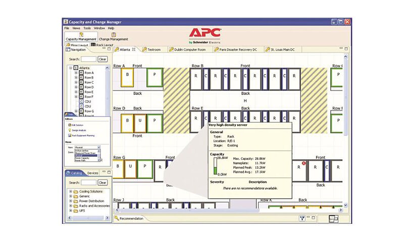 APC InfraStruXure Operations Floor Layout Creation - technical support - on-site
