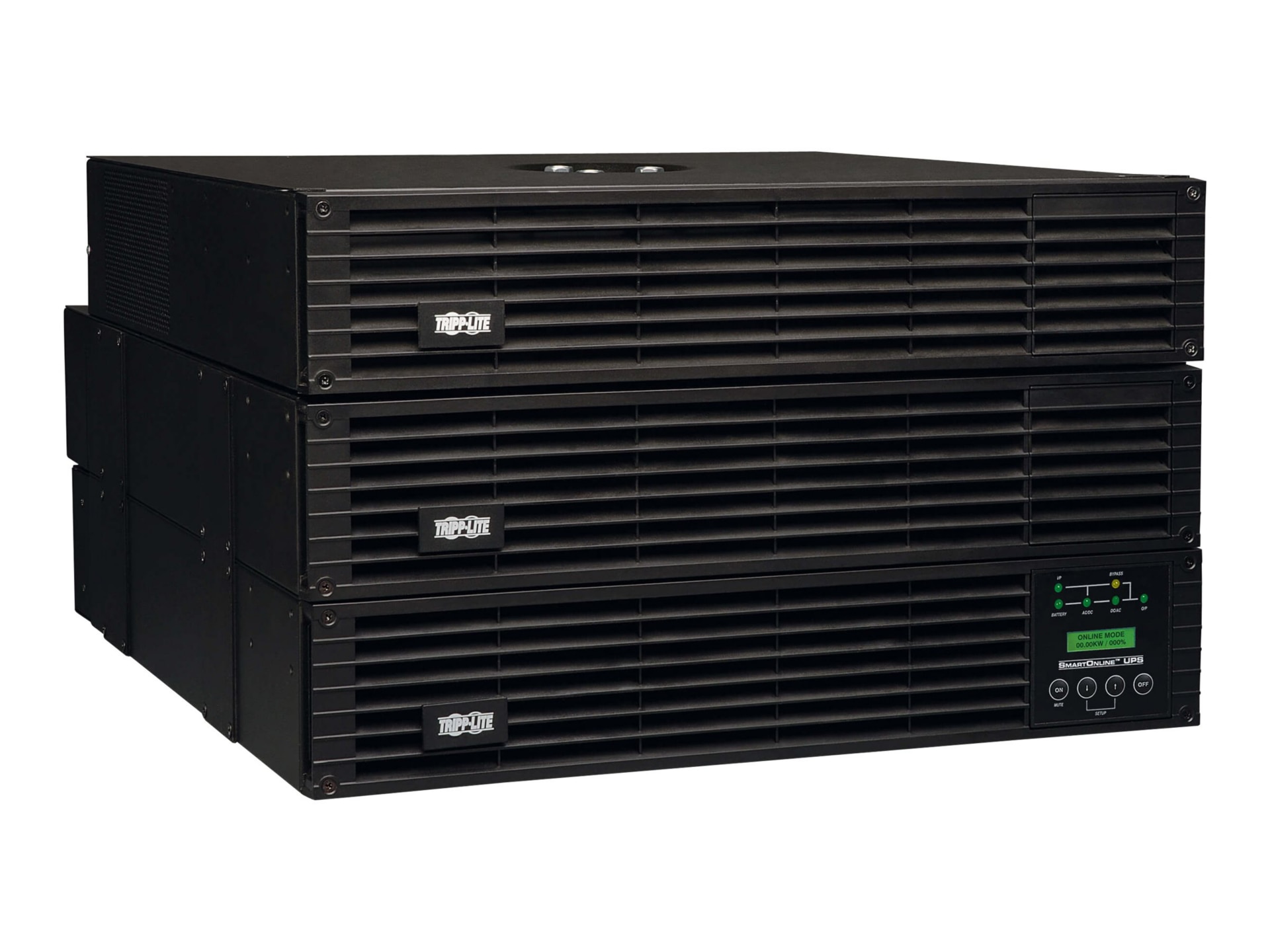Tripp Lite 5kVA UPS Smart Online Rackmount Transformer 208/120V USB DB9 6U