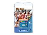 Transcend Ultra Performance - flash memory card - 256 MB - CompactFlash