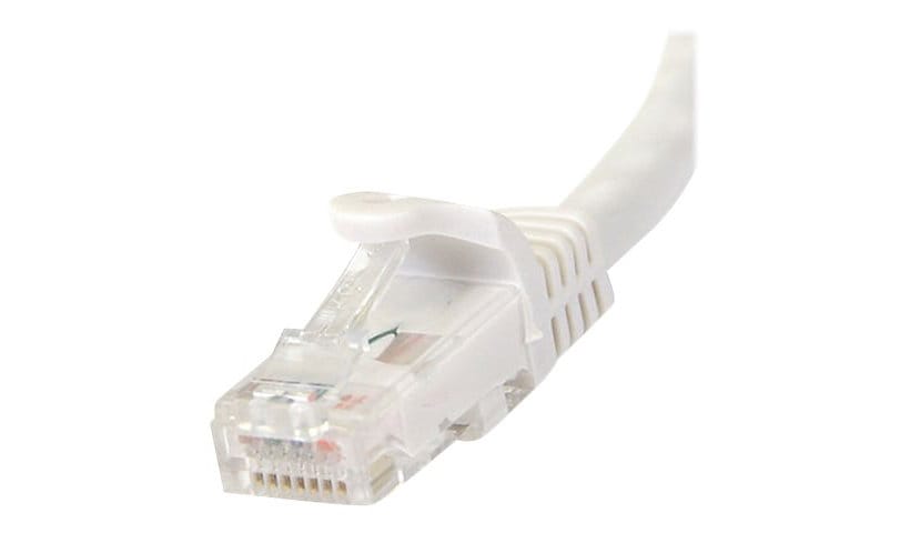 StarTech.com 3ft CAT6 Ethernet Cable - White Snagless Gigabit - 100W PoE UTP 650MHz Category 6 Patch Cord UL Certified