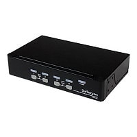 StarTech.com Rackmount 4-Port USB VGA KVM Switch with OSD - 1U KVM Switch