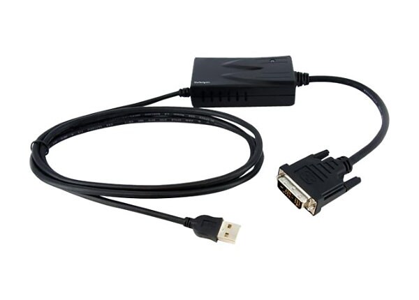 StarTech.com USB DVI External Multi Monitor Video Adapter Cable - external video adapter - DisplayLink DL-165 - 16 MB -