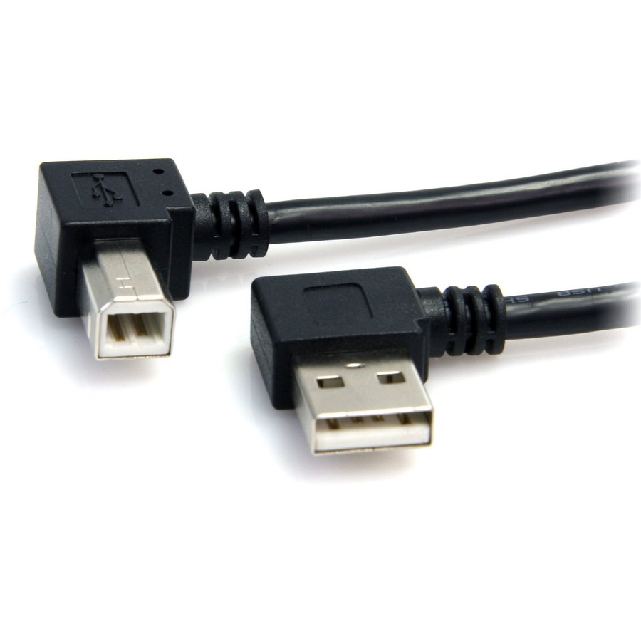 StarTech.com A Right Angle to B Right Angle USB Cable 3 ft - M/M