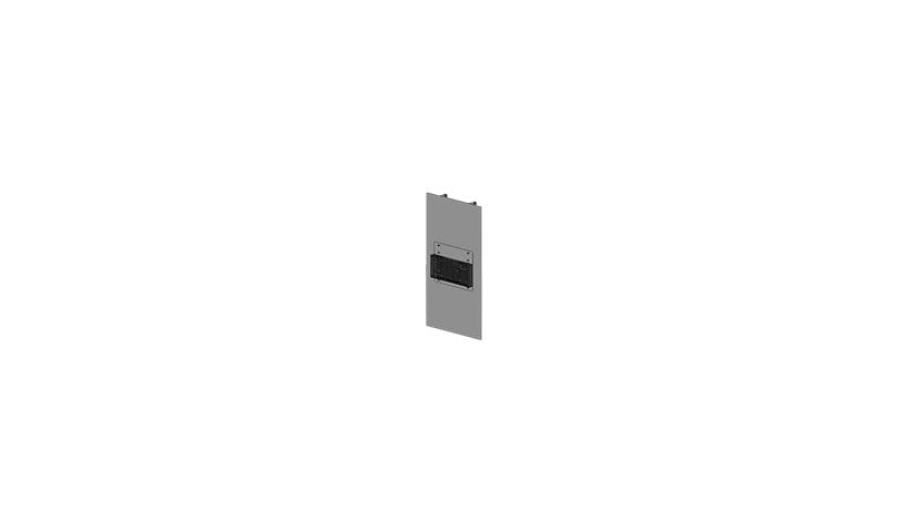 Peerless Metal Stud Wall Plate WSP816 - mounting component - for flat panel - black