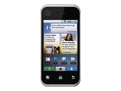 Motorola Backflip - silver - 3G - GSM - smartphone