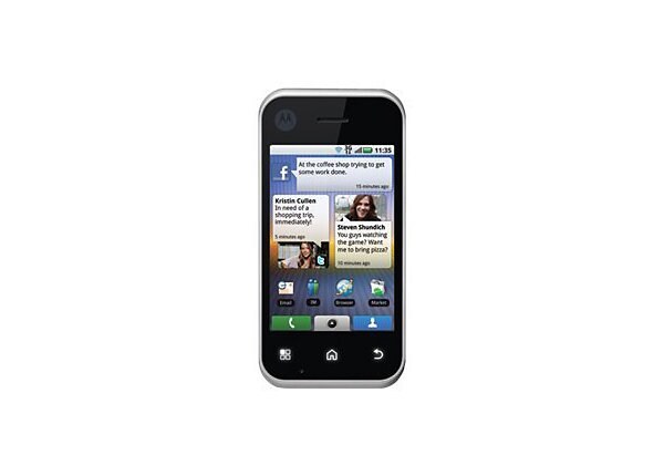 Motorola Backflip - silver - 3G - GSM - smartphone