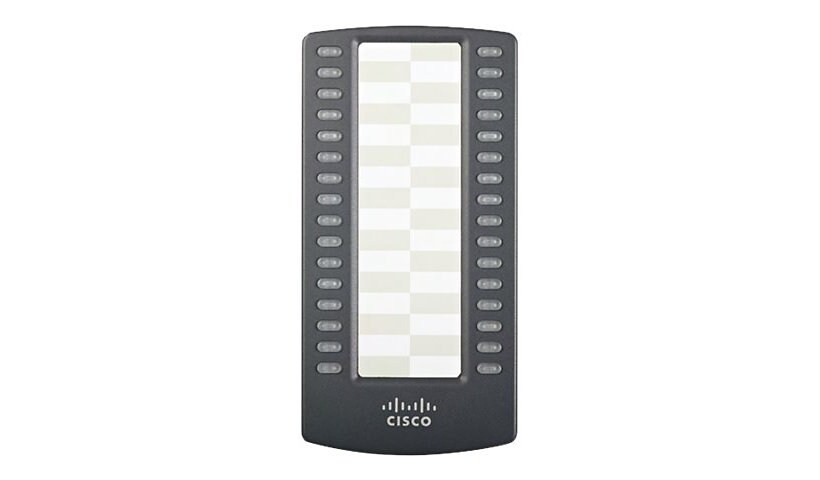 Cisco Small Business Pro SPA500S 32-Button Attendant Console - module d'extension des touches