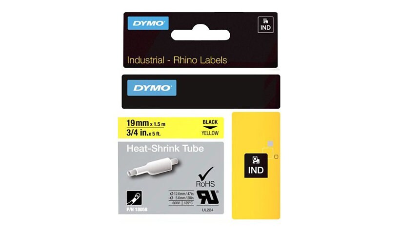 Dymo RhinoPRO Heat shrink tubing - sleeves - Roll (1.9 cm)