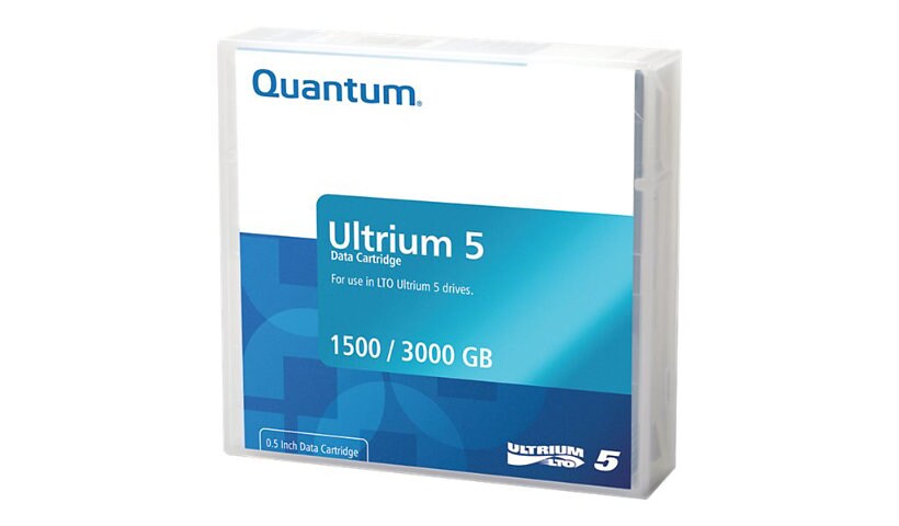 Quantum - LTO Ultrium 5 x 20 - 1.5 To - support de stockage