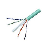 Belkin Cat6/Cat6e Bulk Cable, 1000ft, Green, Solid, PVC, UTP, 1000'