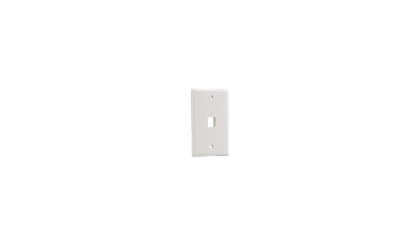 Panduit NetKey Flush Mount Screw-On Faceplates - faceplate