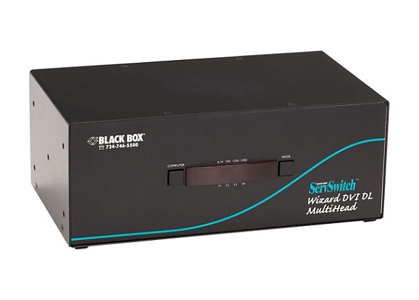 BLACK BOX DVI TRI-L HEAD W/USB