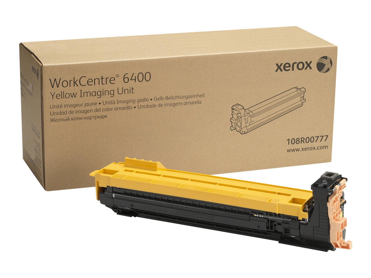 Xerox WorkCentre 6400 - yellow - original - drum kit