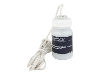 Sensaphone 2.8K Temperature Sensor with Glass Bead Vial - temperature senso