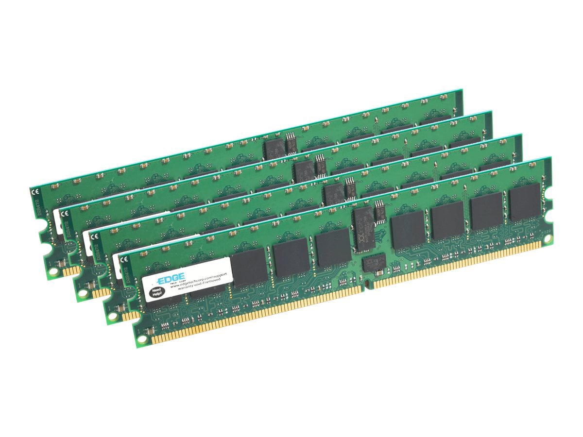 EDGE - DDR3 - kit - 32 GB: 4 x 8 GB - DIMM 240-pin - 1333 MHz / PC3-10600 - registered