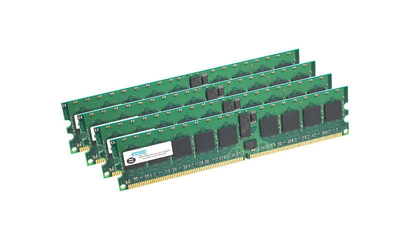 EDGE - DDR3 - kit - 32 GB: 4 x 8 GB - DIMM 240-pin - 1333 MHz / PC3-10600 - registered