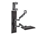 Chief All-in-One Workstation Wall Mount - For Displays 10-30"
