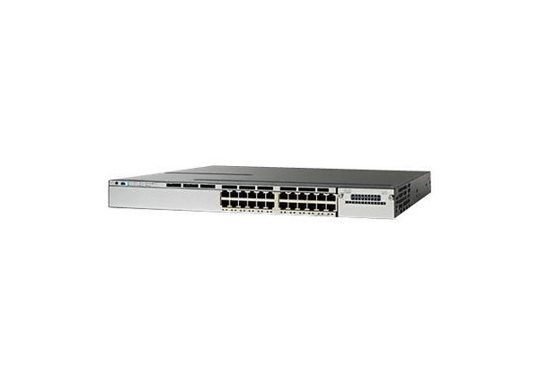 Cisco Catalyst 3750X-24T-L - switch - 24 ports - managed - rack-mountable