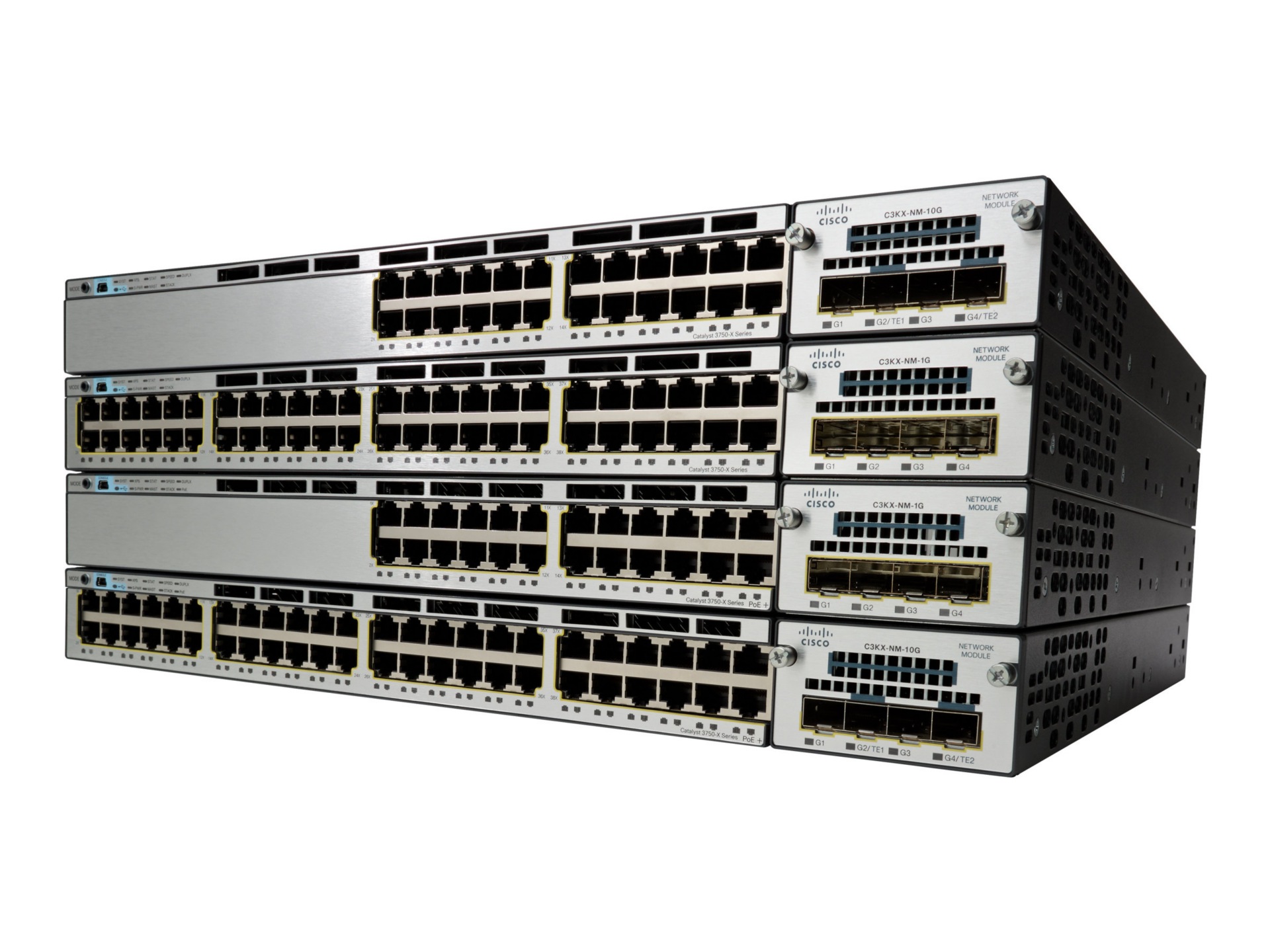 Cisco Catalyst 3750X-24T-S 24-Port Gigabit Ethernet Switch