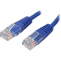 StarTech.com Cat5e Ethernet Cable 8 ft Blue - Cat 5e Molded Patch Cable