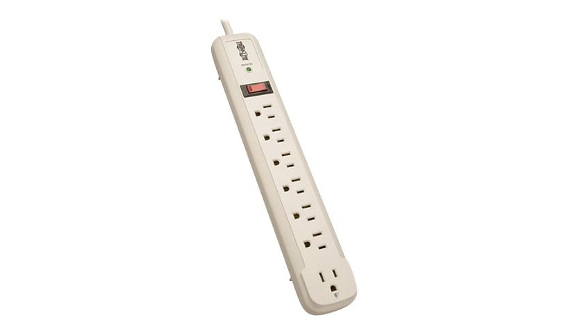 Tripp Lite Surge Protector TL P74 R Right Angle 7 Outlet