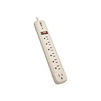 Tripp Lite Surge Protector Power Strip TL P74 R 120V Rt Angle 7 Outlet 4' Cord - surge protector - 1.8 kW