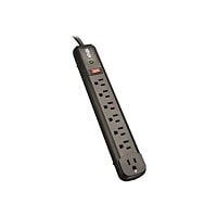 Tripp Lite Surge Protector Power Strip 7 Outlet, 6 Right Angle, 4ft Cord