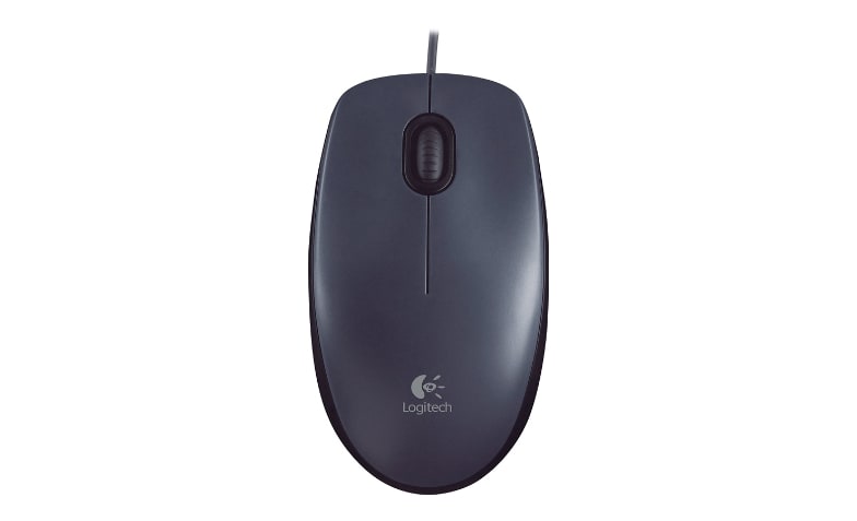 Logitech M100 - mouse - USB - black - 910-001601 - - CDW.com