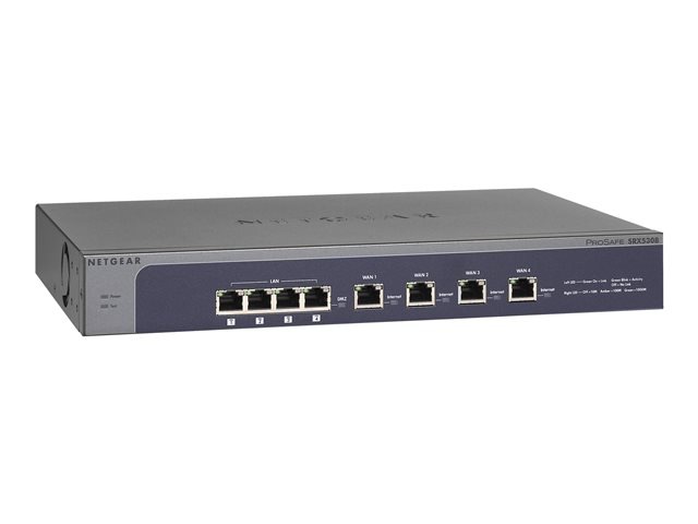 NETGEAR ProSAFE Quad WAN VPN Firewall w/ SSL and IPSec VPN (SRX5308-100NAS)