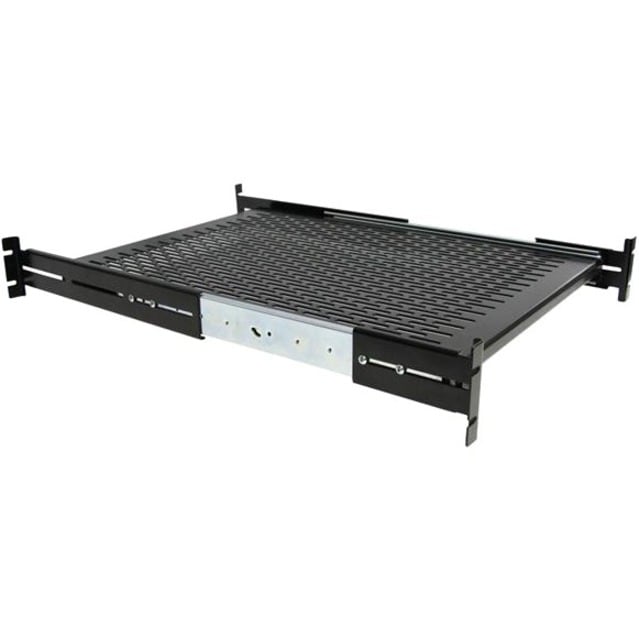 StarTech.com 2U 20 to 30in Adjustable Mounting Depth Vented Sliding Rack Mo
