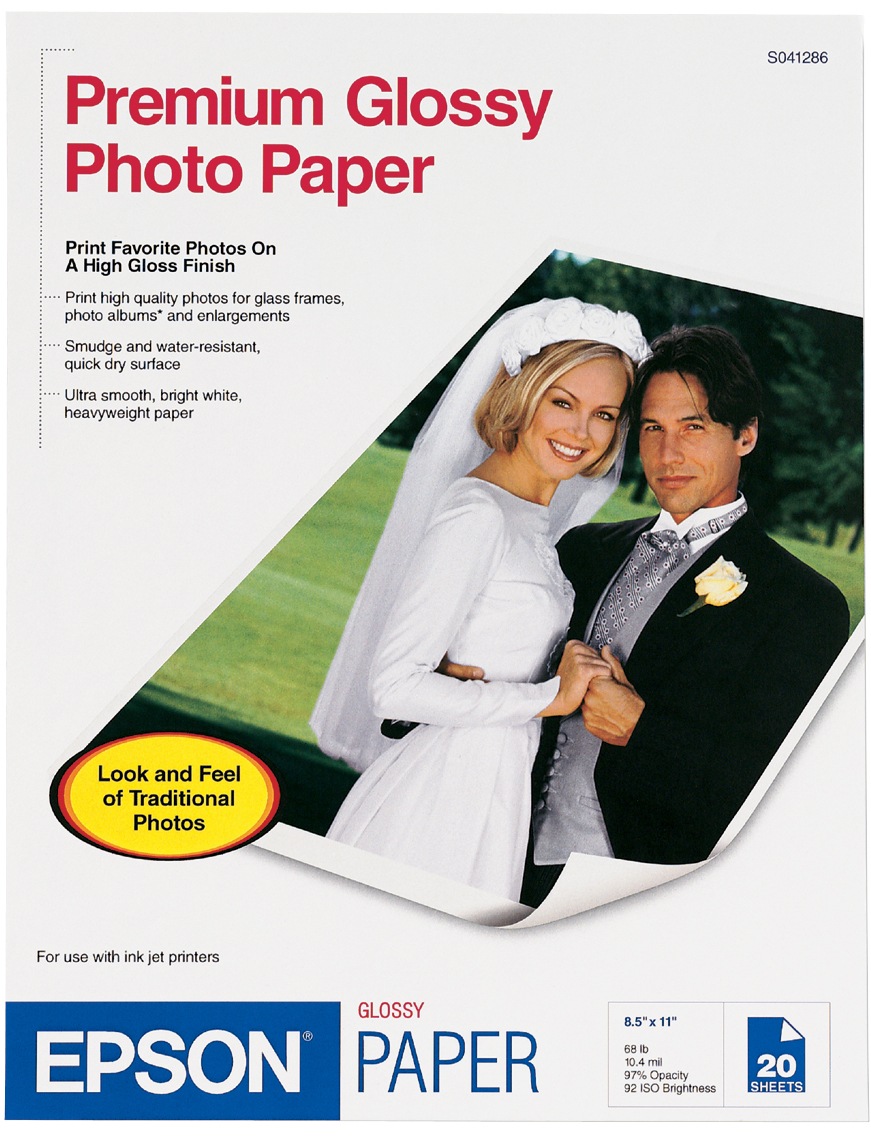 Epson - paper - glossy - 20 sheet(s) - A3