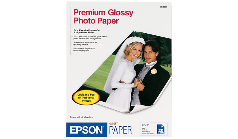 Epson - paper - glossy - 20 sheet(s) - A3