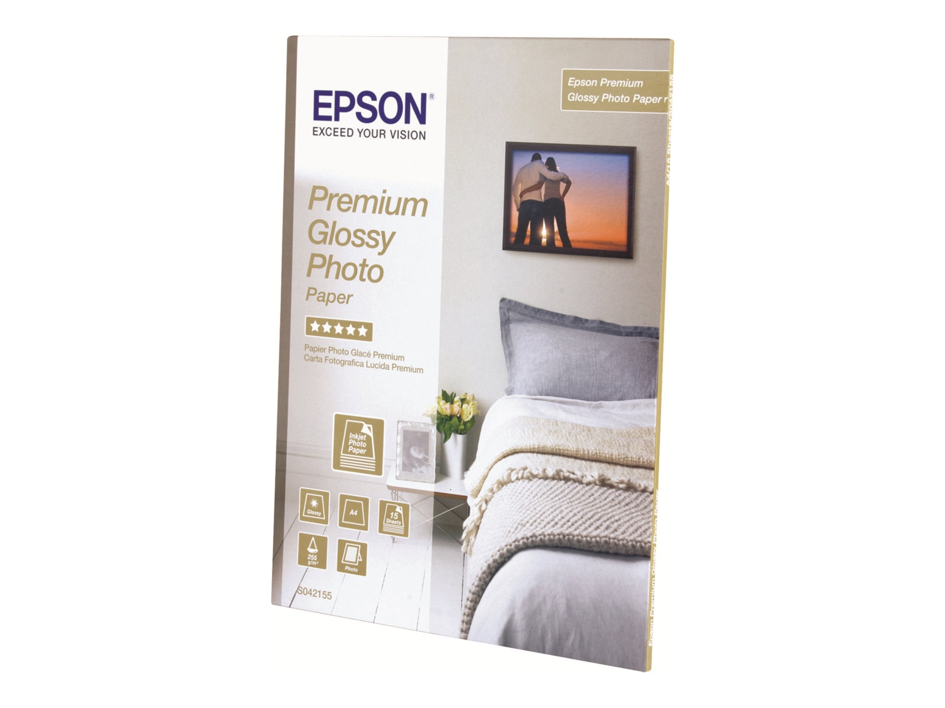 Epson Premium Glossy Photo Paper - photo paper - glossy - 20 sheet(s) - Super B