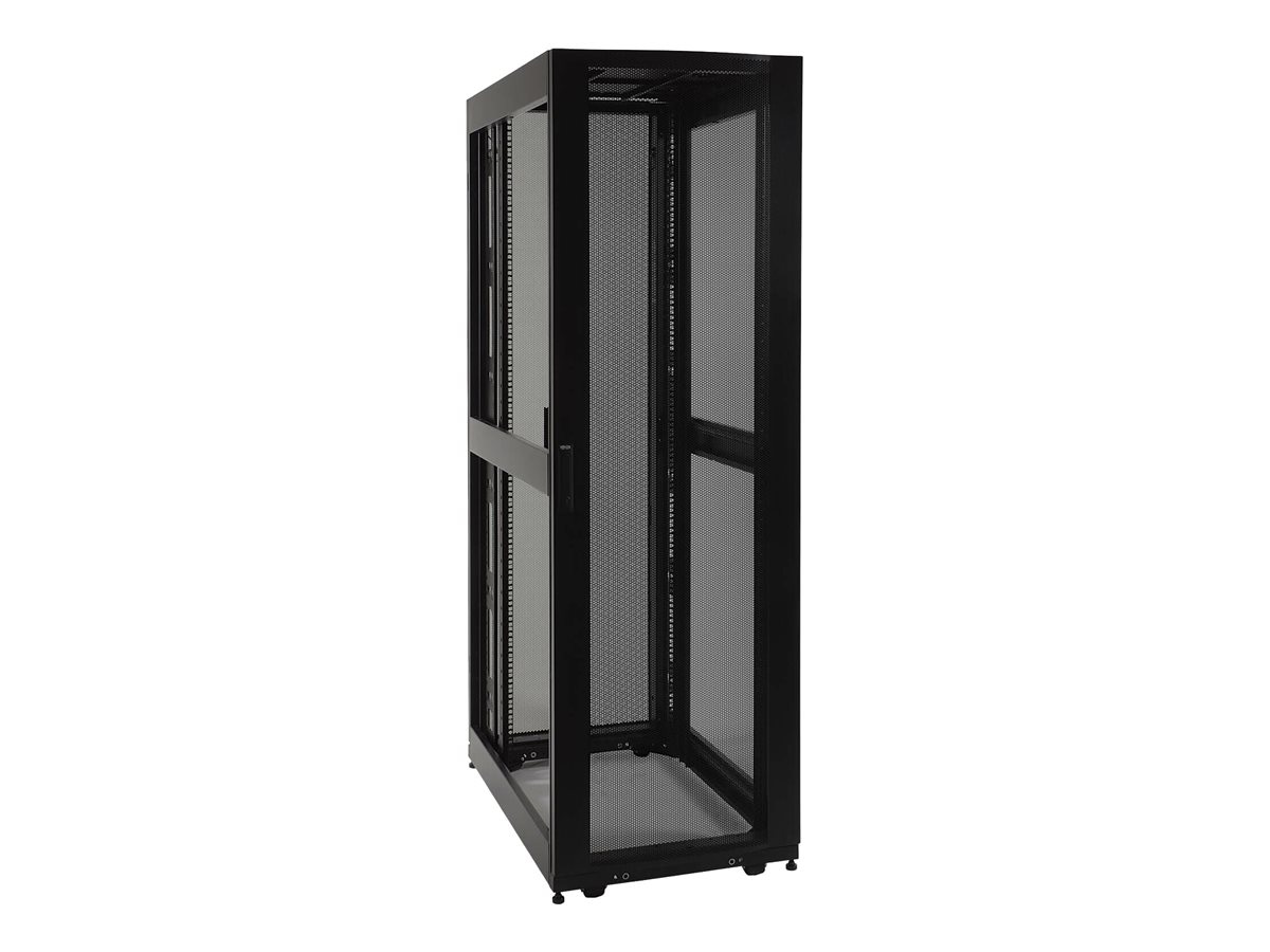 Tripp Lite 48U Rack Enclosure Server Cabinet Doors No Sides 3000lb Capacity