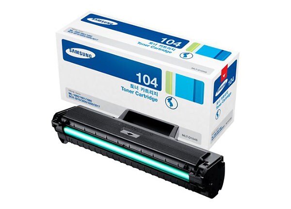 Samsung MLT-D104S - black - original - toner cartridge