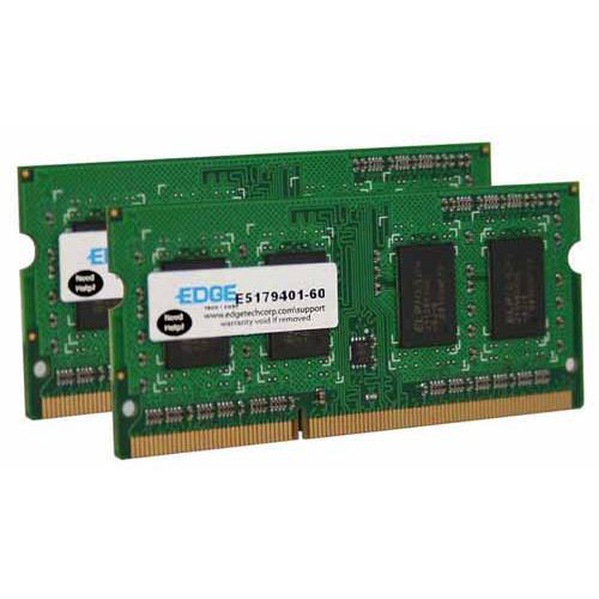 EDGE - DDR3 - kit - 4 GB: 2 x 2 GB - SO-DIMM 204-pin - 1066 MHz / PC3-8500