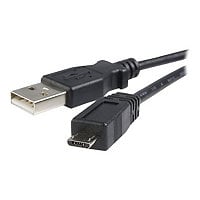 StarTech.com USB cable - 4 pin USB Type A (M) - Micro-USB Type B (M) - 10 ft ( USB / Hi-Speed USB )