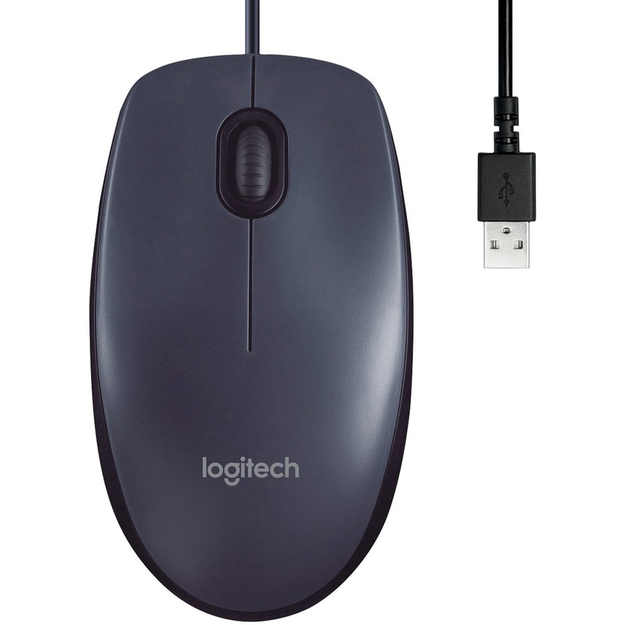 Logitech B100 Optical USB Mouse - Thumbnail 2