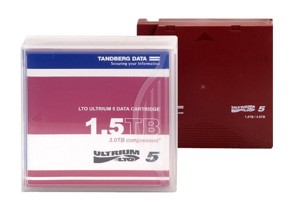 Tandberg - LTO Ultrium x 1 - 1.5 TB - storage media