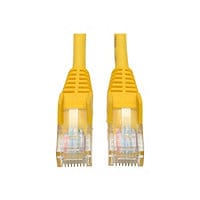Eaton Tripp Lite Series Cat5e 350 MHz Snagless Molded (UTP) Ethernet Cable (RJ45 M/M), PoE - Yellow, 3 ft. (0.91 m) -