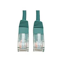 Eaton Tripp Lite Series Cat5e 350 MHz Molded (UTP) Ethernet Cable (RJ45 M/M), PoE - Green, 1 ft. (0.31 m) - patch cable