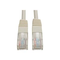 Eaton Tripp Lite Series Cat5e 350 MHz Molded (UTP) Ethernet Cable (RJ45 M/M), PoE - White, 1 ft. (0.31 m) - patch cable