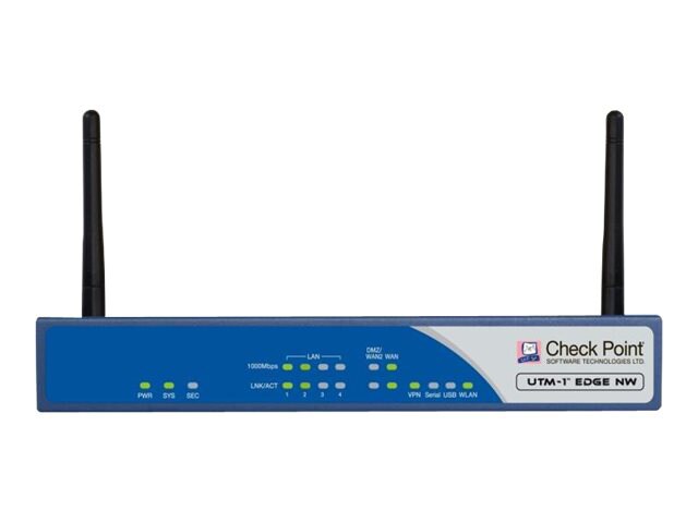 Check Point UTM-1 Edge NW - security appliance - with 1 year TotalSecure