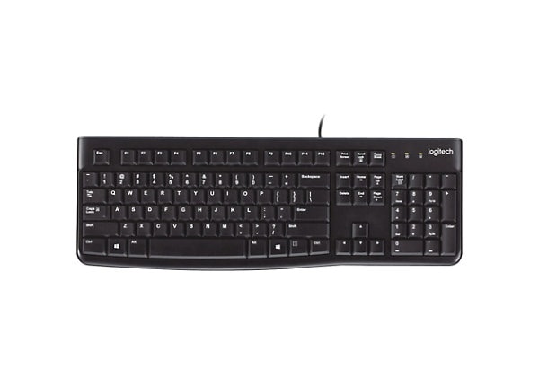Indtil nu galning boks Logitech K120 - keyboard - English - black - 920-002478 - Keyboards -  CDW.com
