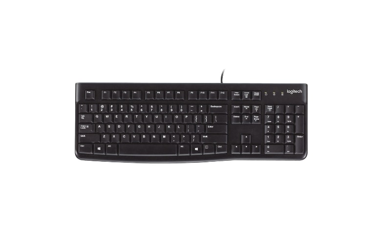 Logitech K120 - keyboard - English - black - 920-002478 - Keyboards